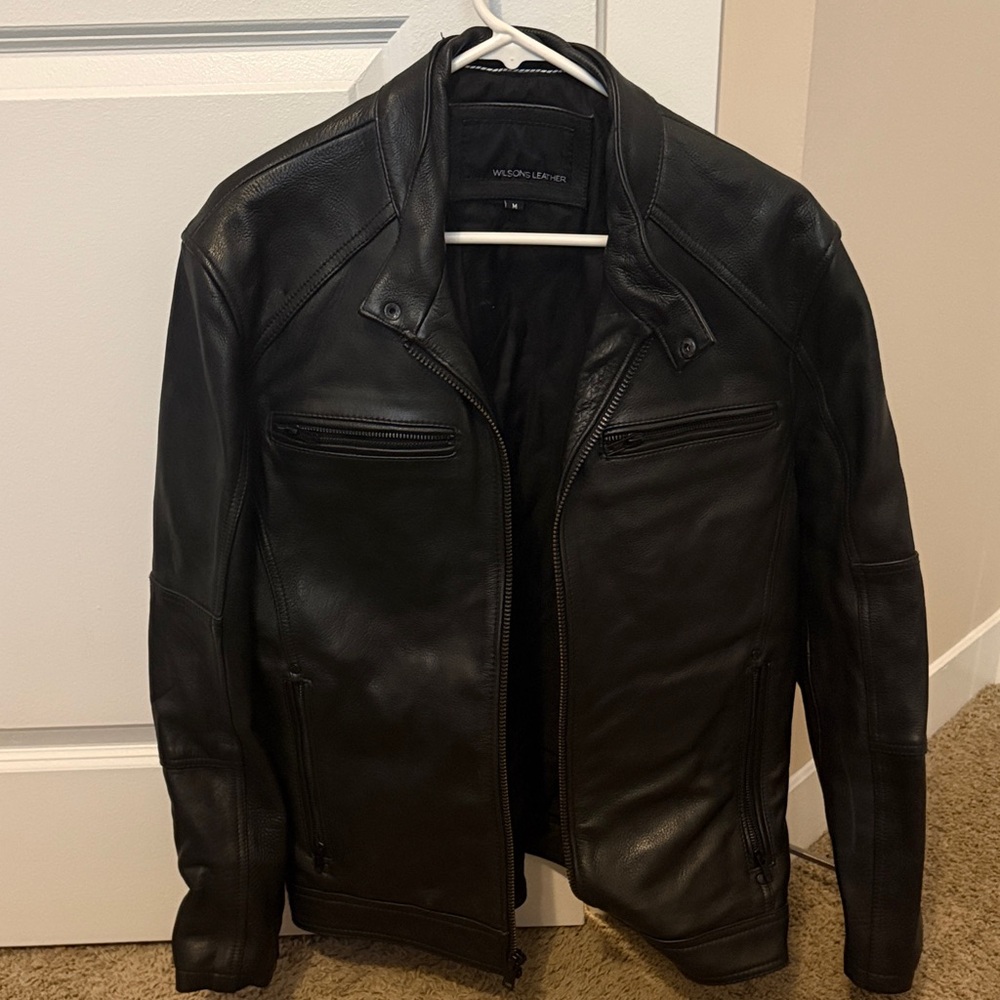 Wilsons Leather Men's Black Jacket